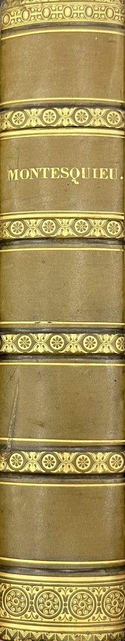 Oeuvres de Montesquieu, avec les remarques des divers commentateurs, et … | Immagine principale