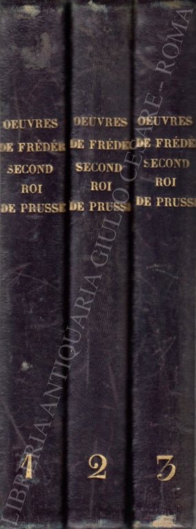 Oeuvres posthumes de Frederic II, Roi de Prusse. Memoires sur … | Immagine Gallery 2