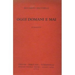 Oggi domani e mai | Immagine principale