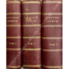 Opere di G. R. Pothier contenenti i trattati del diritto …