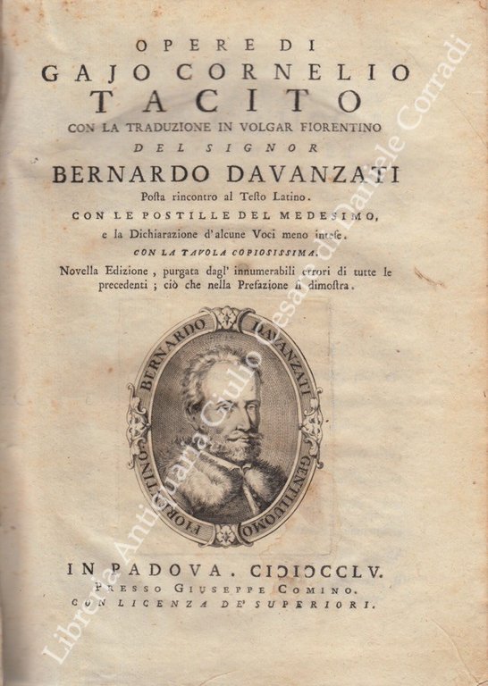 Opere di Gajo Cornelio Tacito con la traduzione in volgar … | Immagine Gallery 2