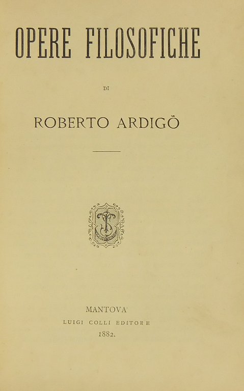 Opere filosofiche | Immagine Gallery 2