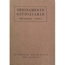 Ordinamento giudiziario. Con la relazione ministeriale alla Maestà del Re … | Immagine Gallery 1