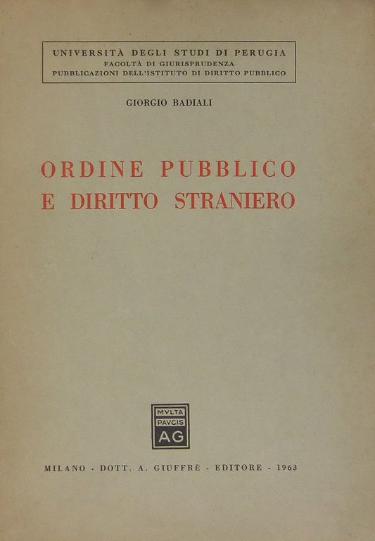 Ordine pubblico e diritto straniero | Immagine Gallery 2
