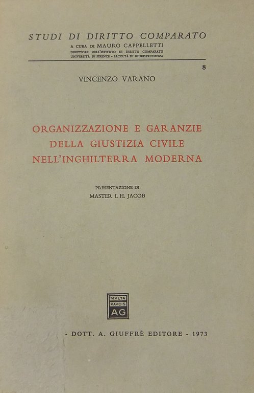 Organizzazione e garanzie della giustizia civile nell'Inghilterra moderna. Presentazione di … | Immagine Gallery 2