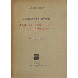 Osservazioni in materia di teoria generale del contratto. Vol. I … | Immagine principale