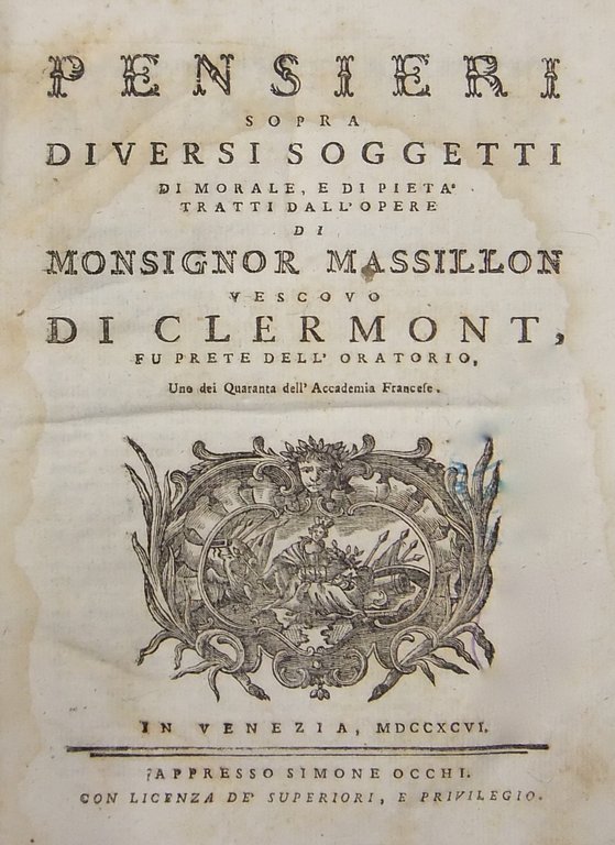 Pensieri sopra diversi soggetti di morale e di pieta tratti … | Immagine Gallery 2