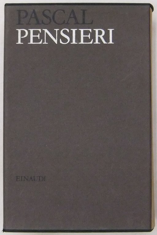 Pensieri. Traduzione introduzione e note di Paolo Serini | Immagine Gallery 2