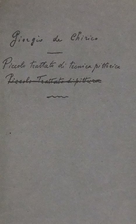 Piccolo trattato di tecnica pittorica | Immagine Gallery 2