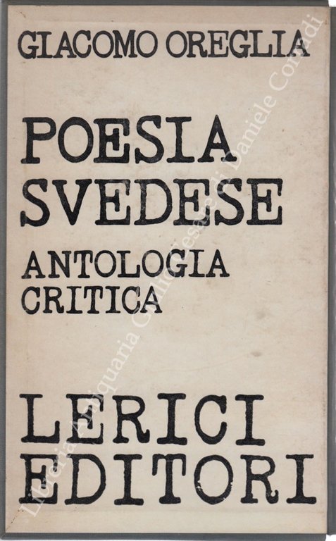 Poesia svedese. Prefazione di Salvatore Quasimodo. Saggio introduttivo, testi originali, … | Immagine Gallery 2
