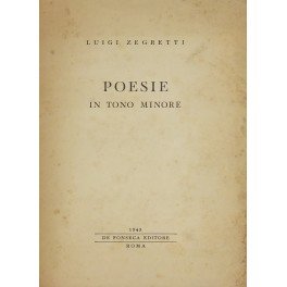 Poesie in tono minore