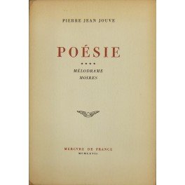 Poesie. Melodrame; Moires