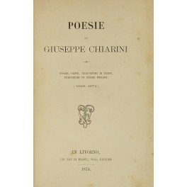 Poesie . Storie, canti, traduzioni di Heine. Traduzioni di poesie …