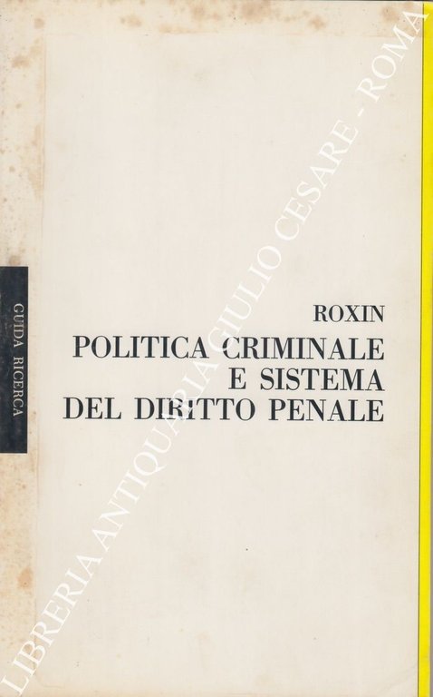 Politica criminale e sistema del diritto penale. A cura di … | Immagine Gallery 2