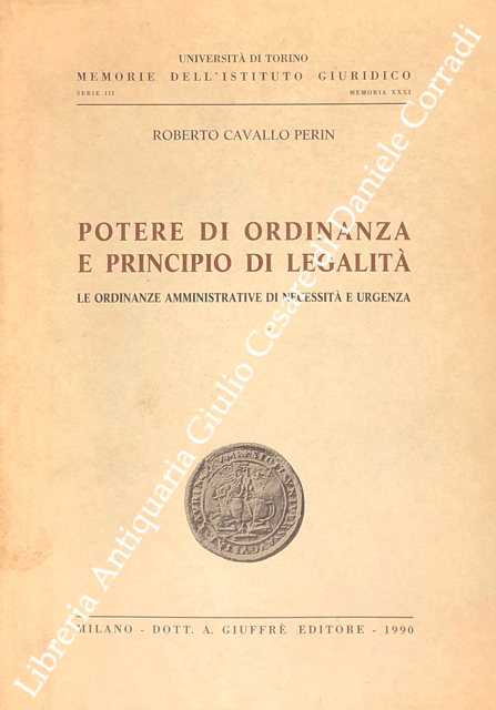 Potere di ordinanza e principio di legalità. Le ordinanze amministrative … | Immagine Gallery 2