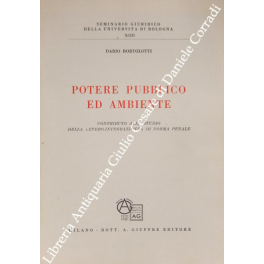 Potere pubblico ed ambiente. Contributo allo studio della etero-integrazione" di …