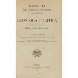 Prefazione: Del metodo e dei limiti dell'economia politica (Boccardo). Alcuni …