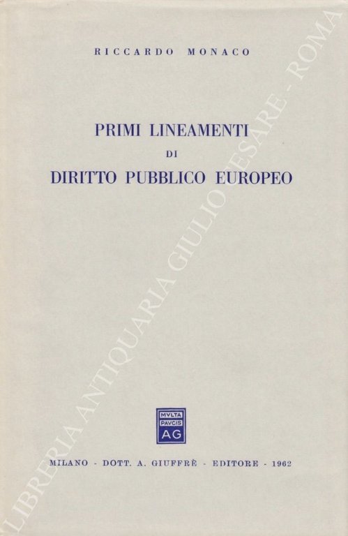 Primi lineamenti di diritto pubblico europeo | Immagine Gallery 2