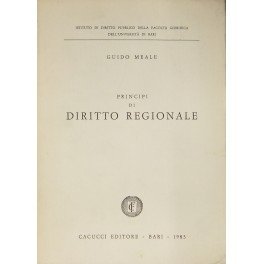 Principi di diritto regionale. Ordinamento e organizzazione delle regioni a …