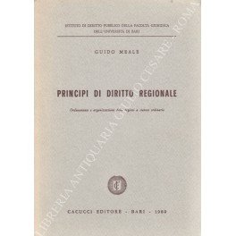 Principi di diritto regionale. Ordinamento e organizzazione delle regioni a … | Immagine Gallery 1