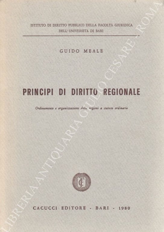 Principi di diritto regionale. Ordinamento e organizzazione delle regioni a … | Immagine Gallery 2