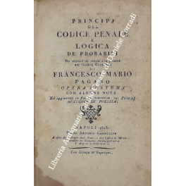 Principj del Codice penale e logica de' probabili per servire …