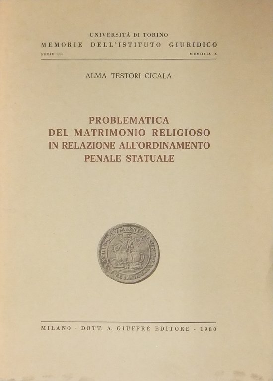 Problematica del matrimonio religioso in relazione all'ordinamento penale statuale | Immagine Gallery 2