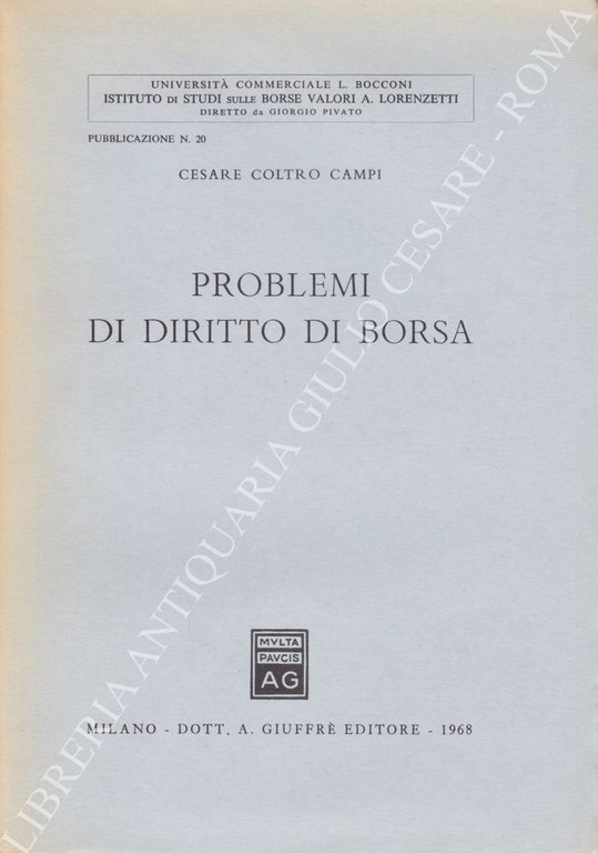 Problemi di diritto di borsa | Immagine Gallery 2