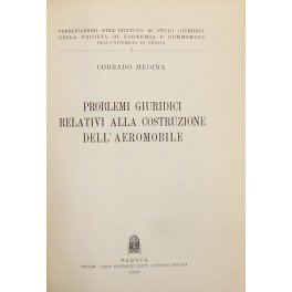 Problemi giuridici relativi alla costruzione dell'aeromobile