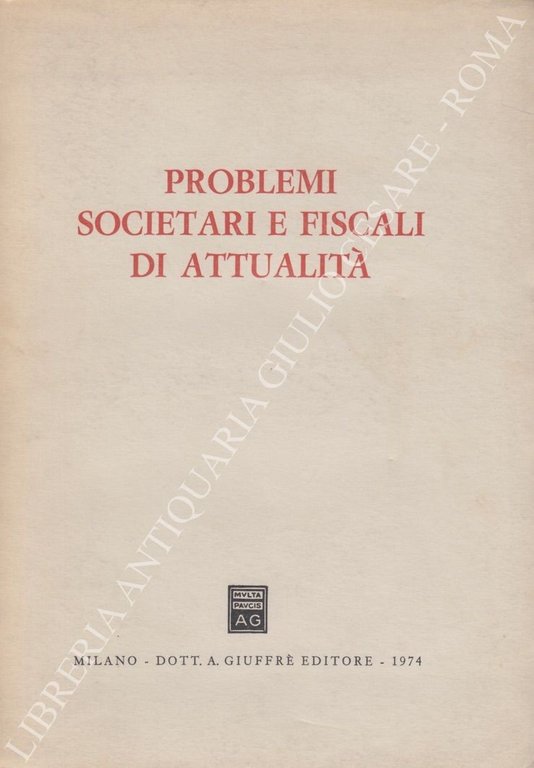 Problemi societari e fiscali di attualità | Immagine Gallery 2