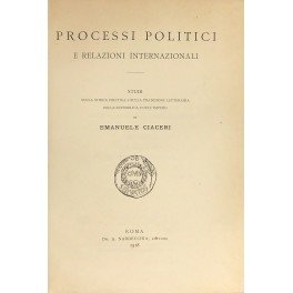 Processi politici e relazioni internazionali. Studi sulla storia politica e … | Immagine principale