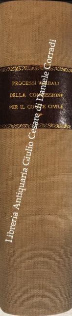 Processi verbali delle sedute della Commissione speciale nominata con R. … | Immagine Gallery 2