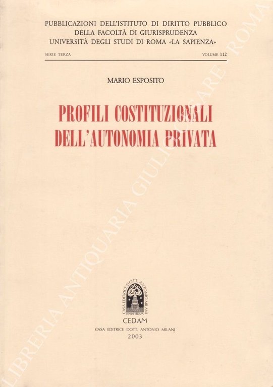 Profili costituzionali dell'autonomia privata | Immagine Gallery 2