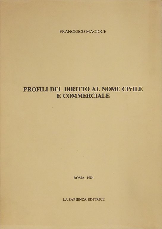 Profili del diritto al nome civile e commerciale | Immagine Gallery 2