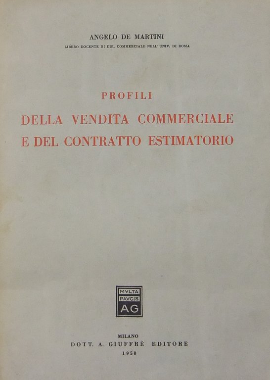 Profili della vendita commerciale e del contratto estimatorio | Immagine Gallery 2