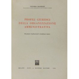 Profili giuridici della organizzazione amministrativa. Strutture tradizionali e tendenze nuove | Immagine Gallery 2