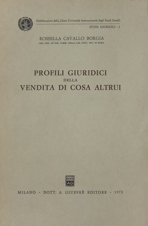 Profili giuridici della vendita di cosa altrui | Immagine Gallery 2
