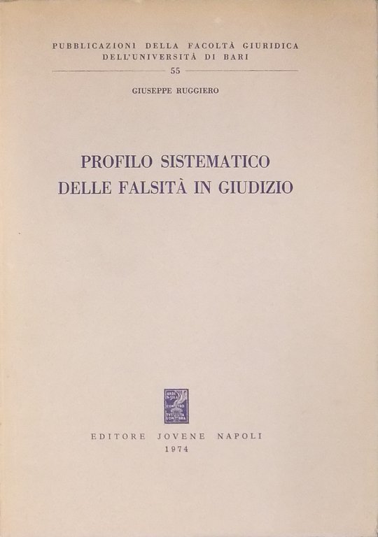 Profilo sistematico delle falsità in giudizio | Immagine Gallery 2