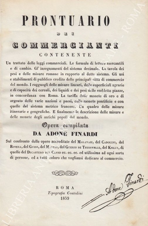 Prontuario dei commercianti | Immagine Gallery 2