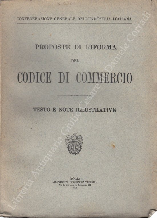 Proposte di riforma del Codice di Commercio. Testo e note … | Immagine Gallery 2