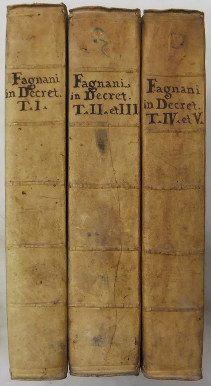 Prosperi Fagnani, Commentaria in primum (quintum) librum Decretalium cum Disceptatione … | Immagine Gallery 2