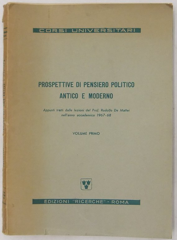 Prospettive di pensiero politico antico e moderno. Appunti tratti dalle … | Immagine Gallery 2