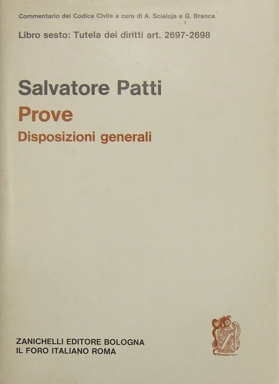 Prove. Disposizioni generali. Art. 2697-2698 | Immagine Gallery 2