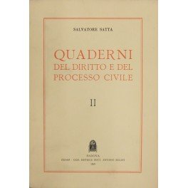 Quaderni del diritto e del processo civile. Vol. II