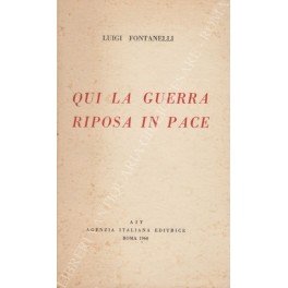 Qui la guerra riposa in pace | Immagine principale