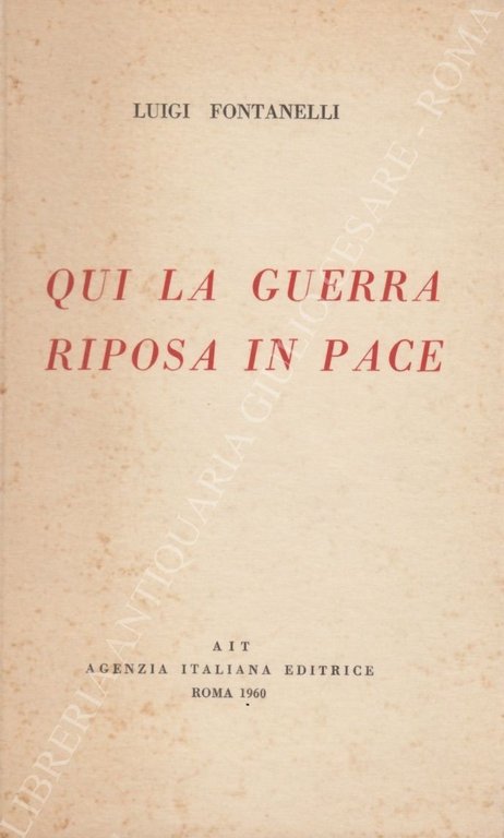 Qui la guerra riposa in pace | Immagine Gallery 2