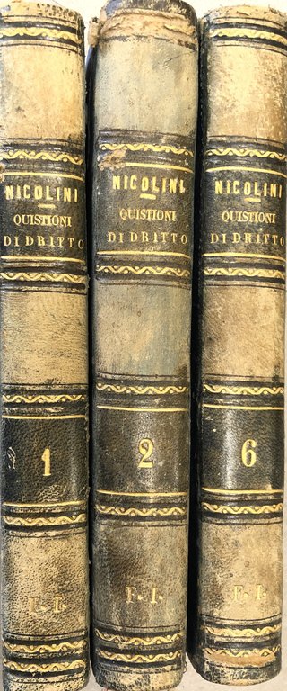 Quistioni di diritto. Trattate nelle conclusioni ne' discorsi ed in … | Immagine Gallery 2