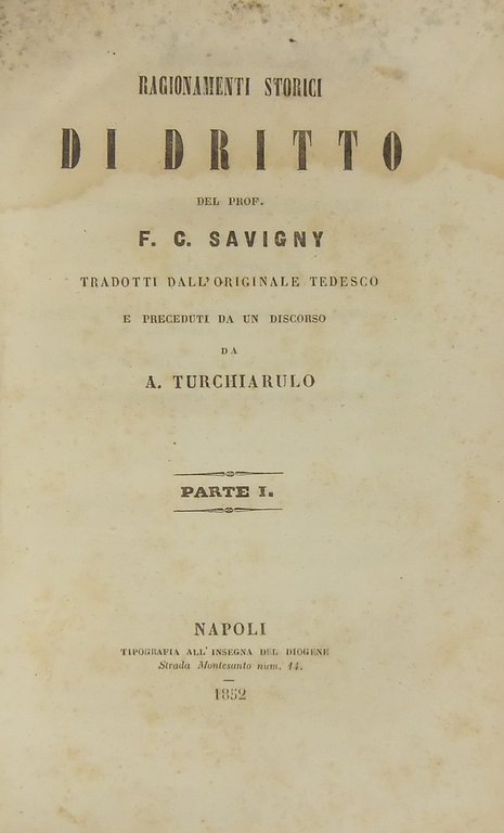 Ragionamenti storici di dritto. Tradotti dall'originale tedesco e preceduti da … | Immagine Gallery 2