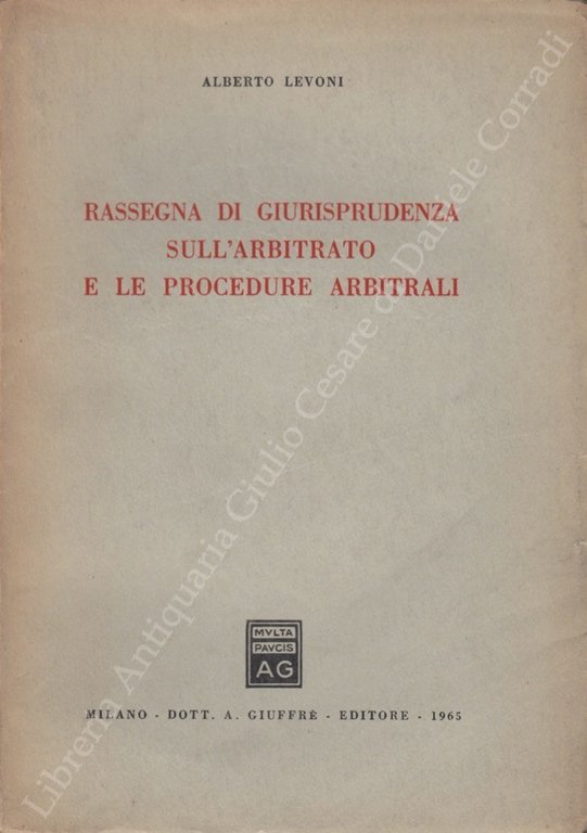Rassegna di giurisprudenza sull'arbitrato e le procedure arbitrali | Immagine Gallery 2