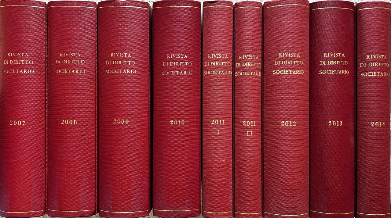 RDS Rivista di Diritto Societario. 2007-2023 | Immagine principale